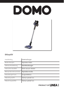 Manual Domo DO227SV Vacuum Cleaner