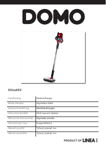 Mode d’emploi Domo DO226SV Aspirateur