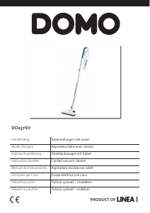 Manual Domo DO237SV Vacuum Cleaner