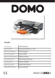 Manuale Domo DO336L Macchina per sottovuoto