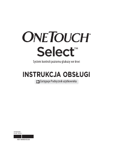 Instrukcja OneTouch Select Glukometr