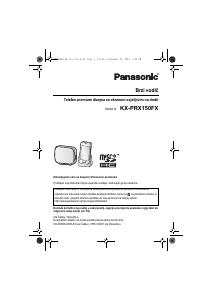 Priručnik Panasonic KX-PRX150FX Bežični telefon