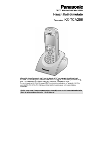 Használati útmutató Panasonic KX-TCA256 Vezeték nélküli telefon