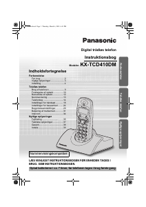 Brugsanvisning Panasonic KX-TCD410 Trådløs telefon