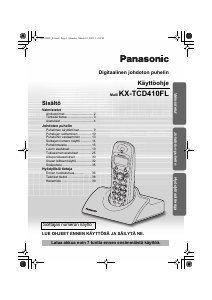 Käyttöohje Panasonic KX-TCD410 Langaton puhelin