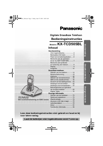 Handleiding Panasonic KX-TCD505 Draadloze telefoon