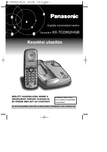 Használati útmutató Panasonic KX-TCD952 Vezeték nélküli telefon