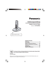Bedienungsanleitung Panasonic KX-TG1070SL Schnurlose telefon