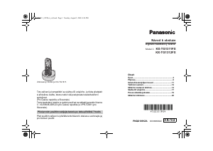 Manuál Panasonic KX-TG1312FX Bezdrátový telefon