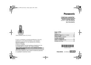 Rokasgrāmata Panasonic KX-TG1312FX Bezvadu tālrunis