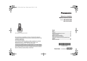 Návod Panasonic KX-TG1312FX Bezdrôtový telefón