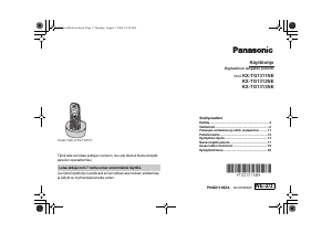 Käyttöohje Panasonic KX-TG1312NE Langaton puhelin