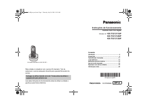 Manual Panasonic KX-TG1313SP Telefone sem fio