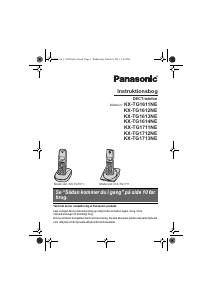 Brugsanvisning Panasonic KX-TG1611NE Trådløs telefon