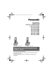 Käyttöohje Panasonic KX-TG1611NE Langaton puhelin