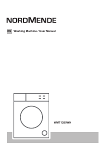 Manual Nordmende WMT1280WH Washing Machine