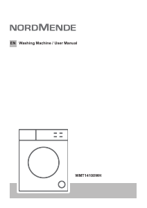 Manual Nordmende WMT14100WH Washing Machine