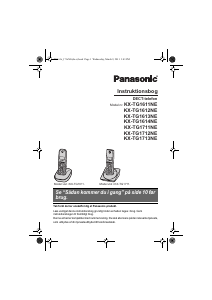 Brugsanvisning Panasonic KX-TG1613NE Trådløs telefon