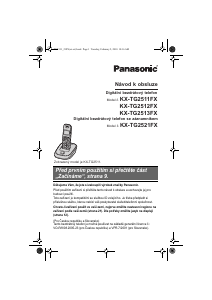 Manuál Panasonic KX-TG2512FX Bezdrátový telefon