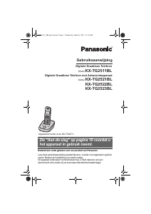 Handleiding Panasonic KX-TG2523BL Draadloze telefoon