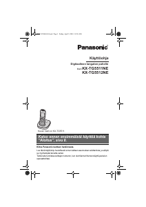 Käyttöohje Panasonic KX-TG5511NE Langaton puhelin