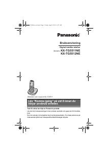 Bruksanvisning Panasonic KX-TG5511NE Trådlös telefon