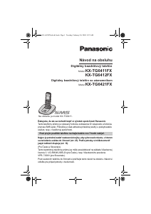 Návod Panasonic KX-TG6411FX Bezdrôtový telefón