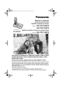 Manuál Panasonic KX-TG7100FX Bezdrátový telefon