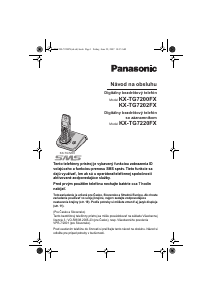 Návod Panasonic KX-TG7200FX Bezdrôtový telefón