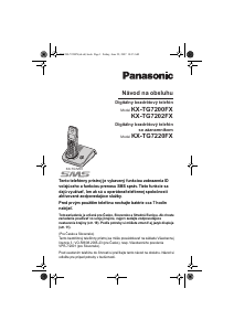 Návod Panasonic KX-TG7202FX Bezdrôtový telefón