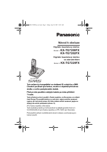 Manuál Panasonic KX-TG7220FX Bezdrátový telefon