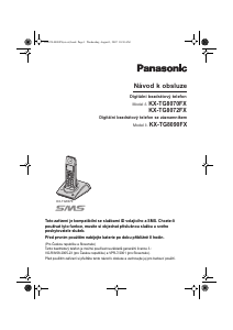 Manuál Panasonic KX-TG8070FX Bezdrátový telefon