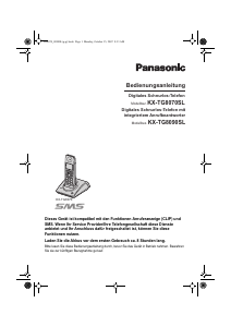 Bedienungsanleitung Panasonic KX-TG8070SL Schnurlose telefon