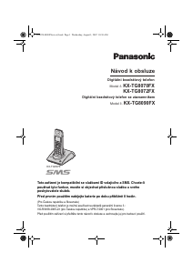 Manuál Panasonic KX-TG8072FX Bezdrátový telefon