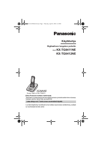 Käyttöohje Panasonic KX-TG8412NE Langaton puhelin