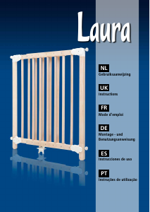 Manual JéWé Laura Baby Gate