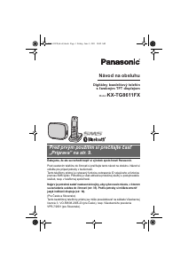 Návod Panasonic KX-TG8611FX Bezdrôtový telefón
