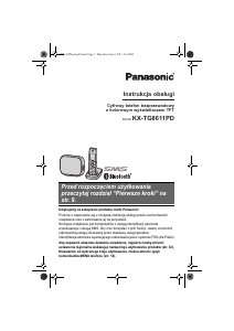 Instrukcja Panasonic KX-TG8611PD Telefon bezprzewodowy