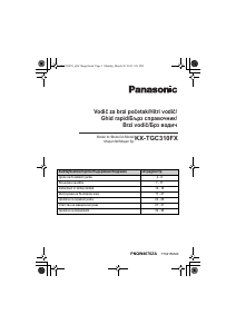 Priročnik Panasonic KX-TGC310FX Brezžični telefon