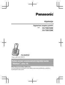 Käyttöohje Panasonic KX-TGD310NE Langaton puhelin