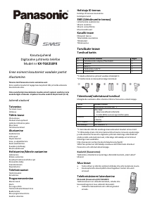 Kasutusjuhend Panasonic KX-TGE210FX Traadita telefon