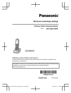 Instrukcja Panasonic KX-TGH710PD Telefon bezprzewodowy