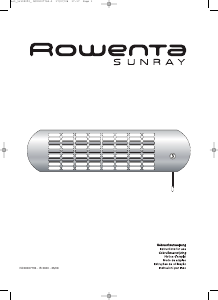 Handleiding Rowenta IR3020 Sunray II Kachel