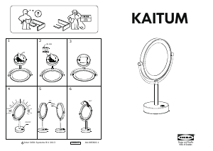 Hướng dẫn sử dụng IKEA KAITUM Gương