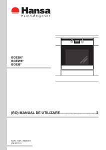 Manual Hansa BOEB6x Cuptor