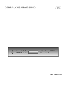 Bedienungsanleitung Smeg DWF612SS Geschirrspüler
