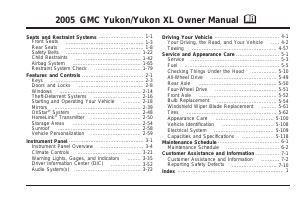 Manual GMC Yukon (2005)