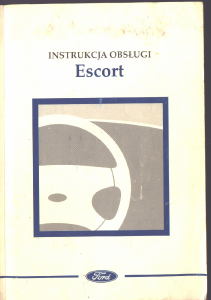 Instrukcja Ford Escort (1998)