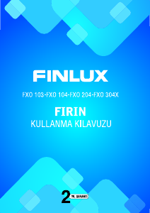 Kullanım kılavuzu Finlux FXO 104 Solo fırın