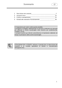 Manuale Smeg LSA4511BIN Lavastoviglie